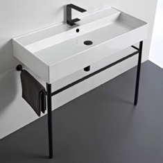 Modern Console Sink, 40 inch